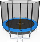 Garden trampoline for children 252 cm FUNFIT with external net and ladder