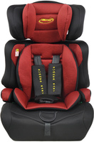 Fotelik Samochodowy SUMMER BABY Cosmo I-Size 76-150cm CZARNO-CZERWONY