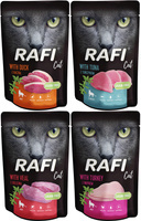 Wet cat food Rafi Cat Adult MIX OF FLAVORS 20x100g