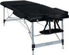 Table, massage bed 2-section aluminium XXL