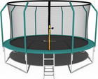 Trampolina Ogrodowa Premium dla dzieci 435cm (14FT) z Siatką Wewnętrzną i Drabinką
