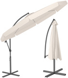 Parasol Ogrodowy na wysięgniku bocznym, składany