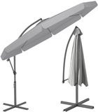 Parasol Ogrodowy na wysięgniku bocznym, składany