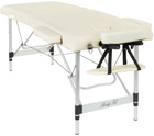 Stół, łóżko do masażu 2-segmentowe aluminiowe