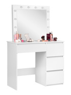 Toaletka kosmetyczna z lustrem LED